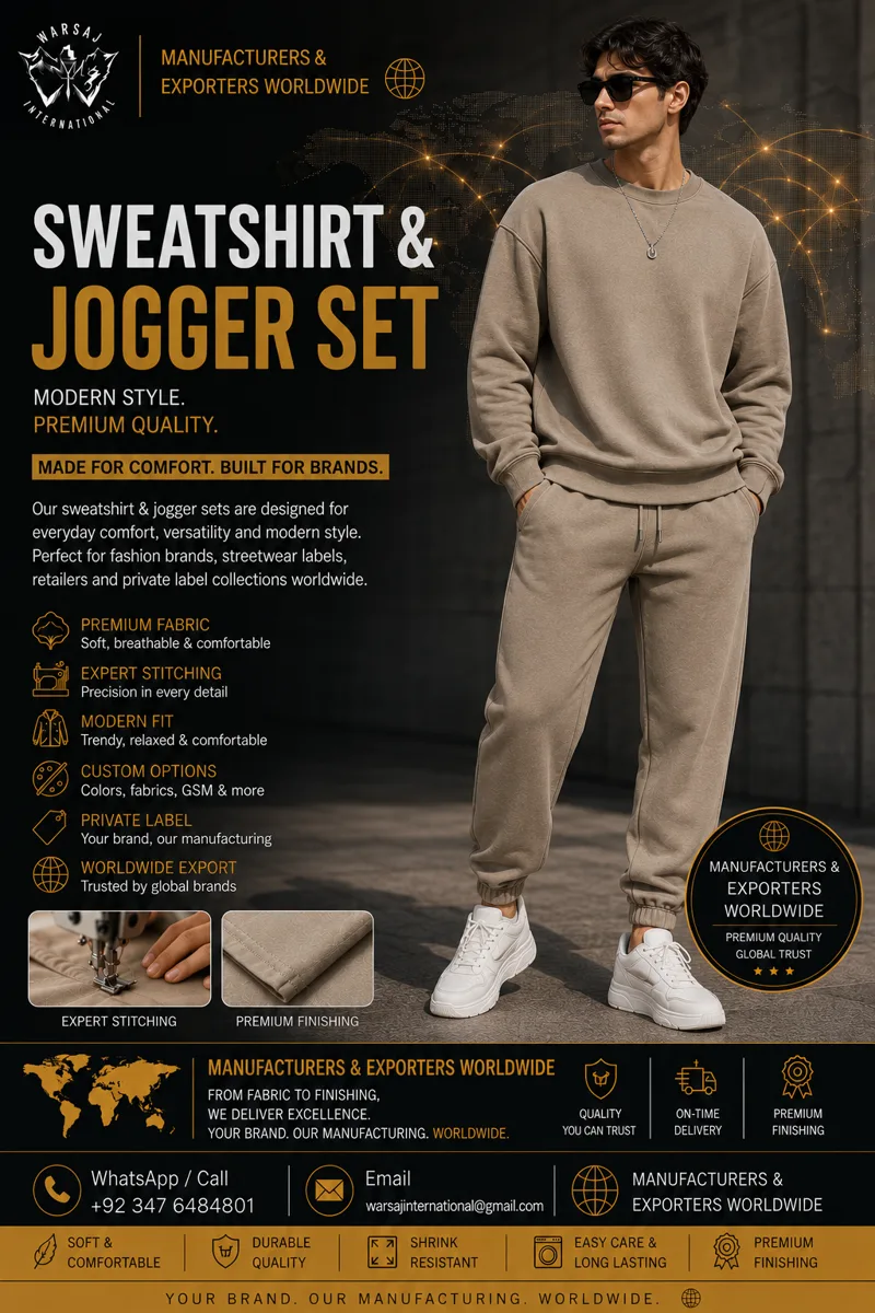 Sweatshirt & Jogger Set