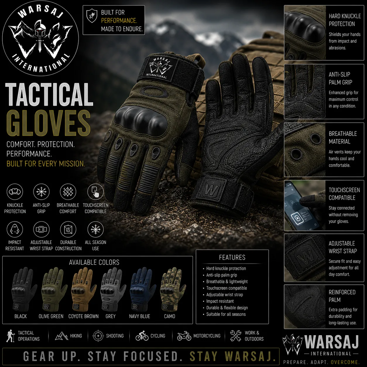 Tactical Gloves