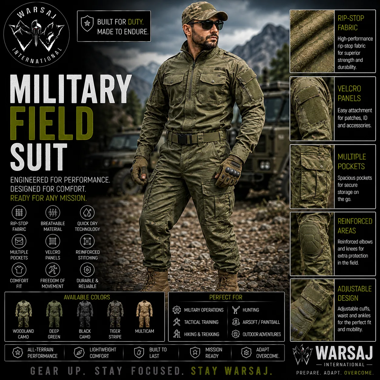 Military Field Suit
