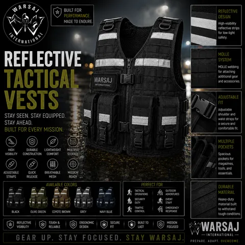 Reflective Tactical Vests
