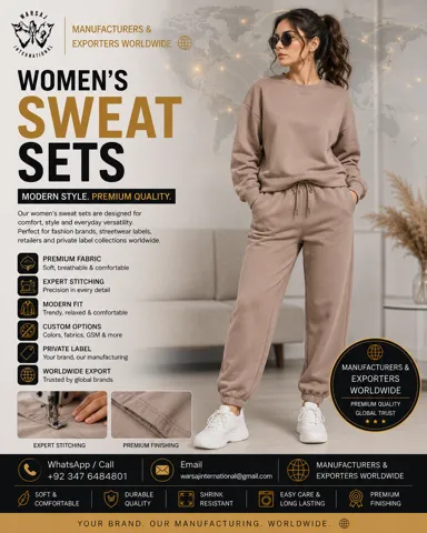 Women'S Sweat Sets